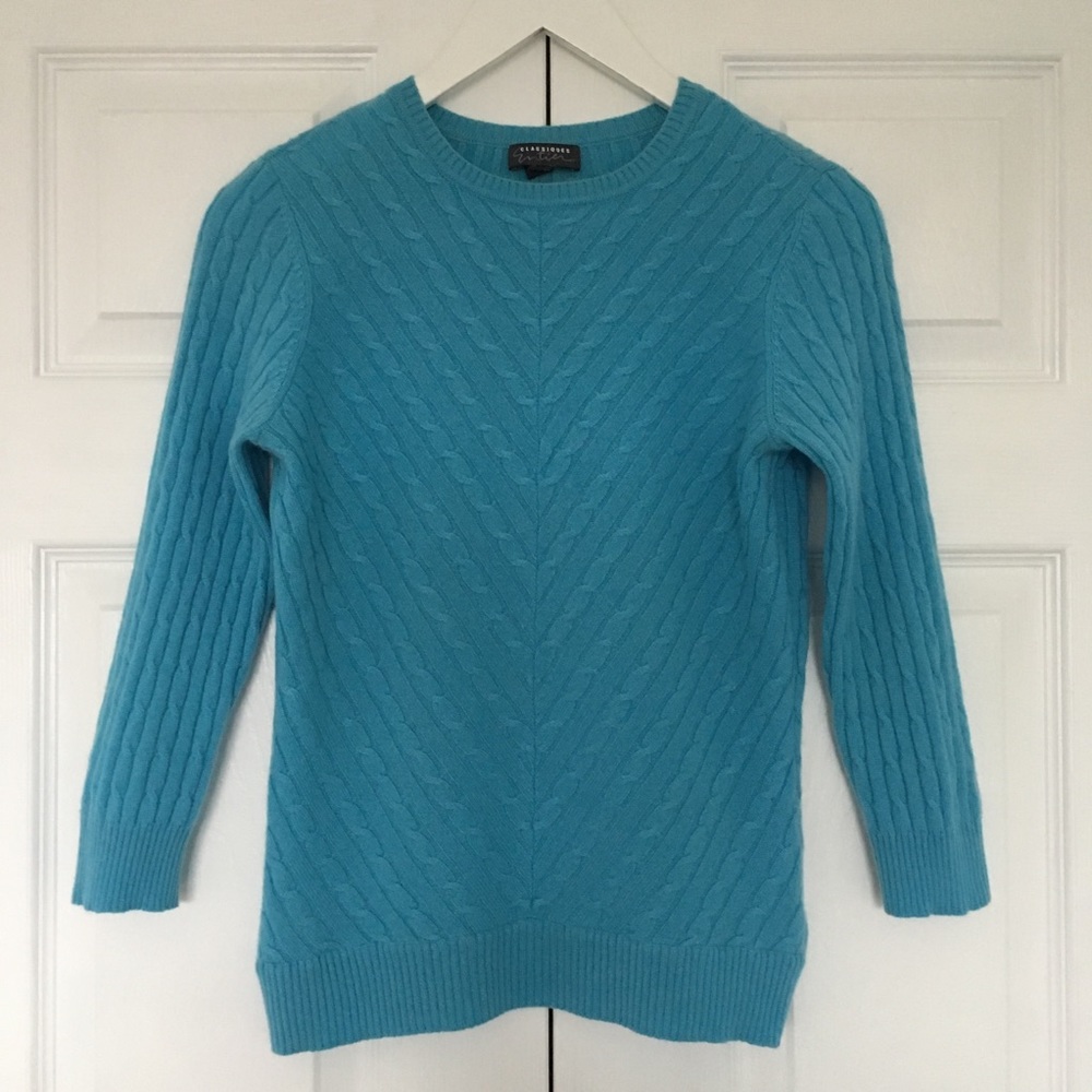 Cashmere Cable Knit Sweater